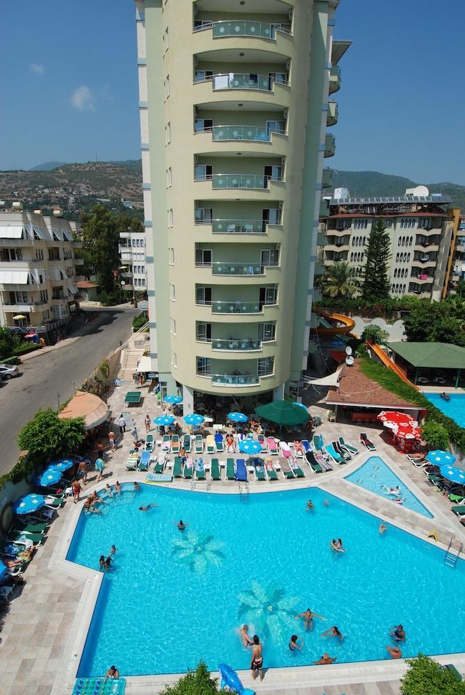 Okan Tower Apart Hotel Alanya Exterior photo