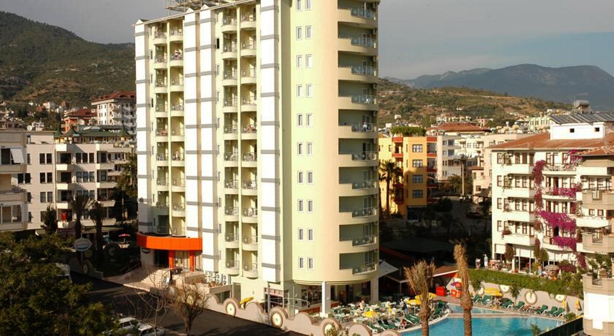 Okan Tower Apart Hotel Alanya Exterior photo
